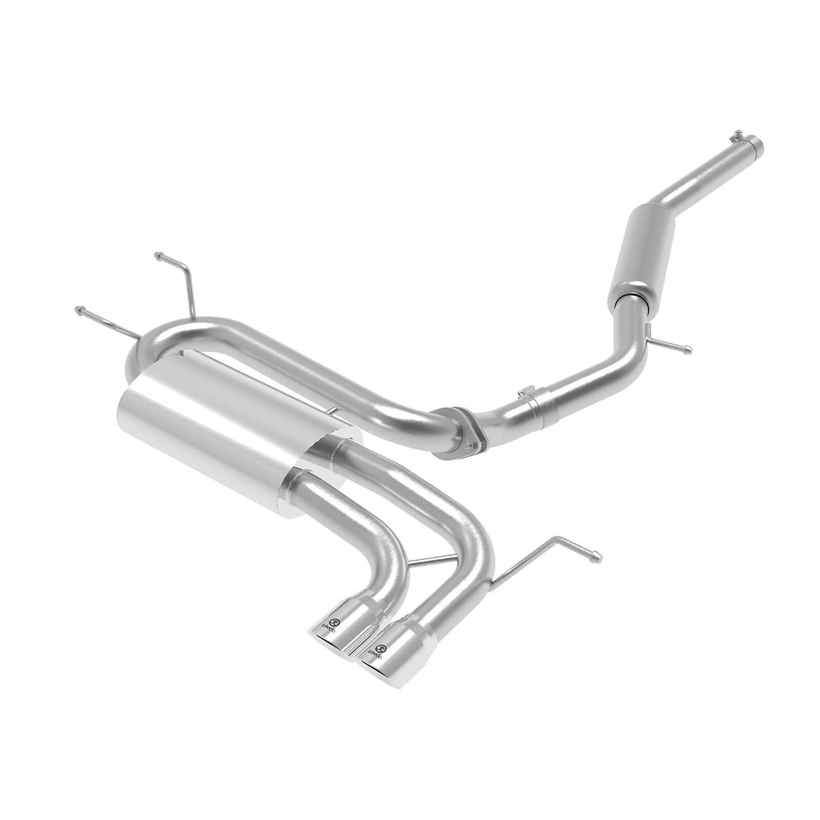 aFe Power 49-37005-P Mach Force XP Cat-Back Stainless Exhaust System