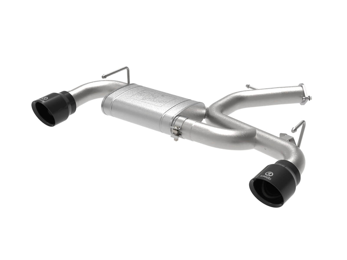 aFe Power 49-37007-B Takeda Axle-Back Stainless Exhaust System for 2019–2020 Hyundai Veloster N