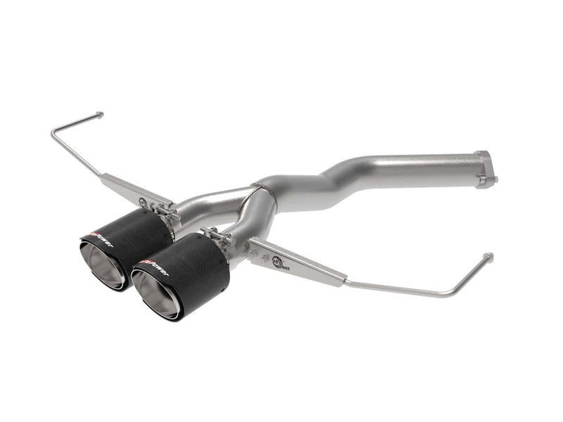 aFe Power 49-37012-C Takeda Axle-Back Stainless Exhaust System for 2019–2021 Hyundai Veloster