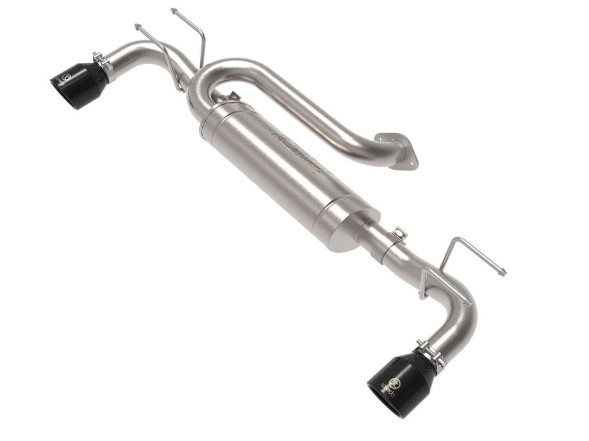 aFe Power 49-37023-B Takeda Axle-Back Stainless Exhaust System for 2019–2025 Mazda 3