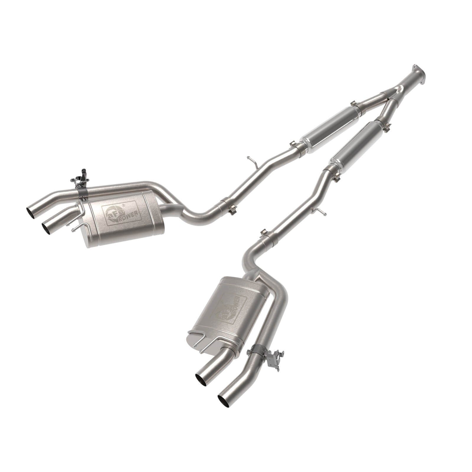 aFe Power 49-37024 Gemini XV Cat-Back Stainless Exhaust System