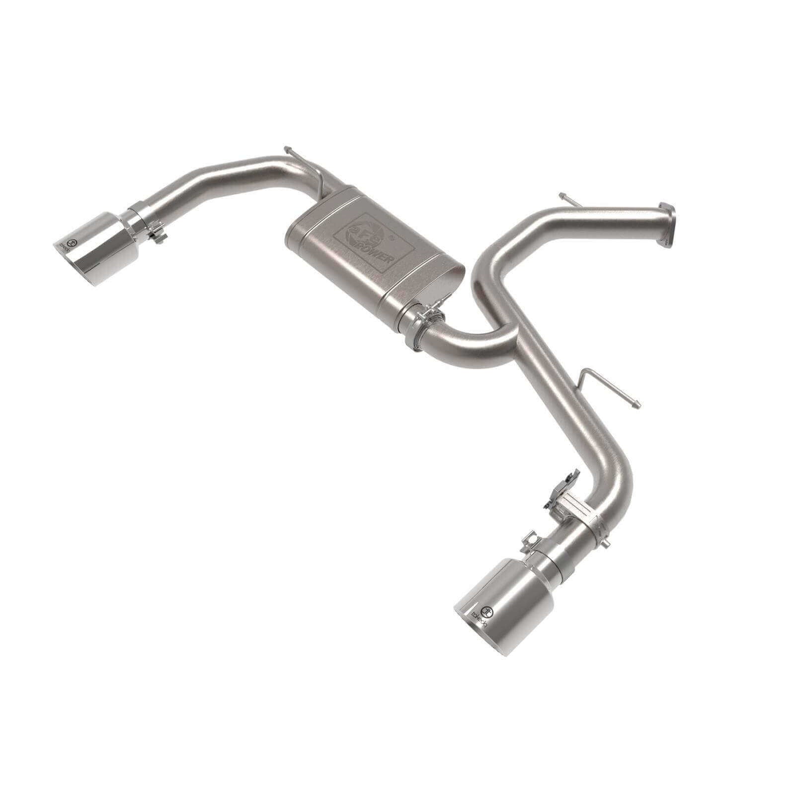 aFe Power 49-37027-P Takeda Axle-Back Stainless Exhaust System