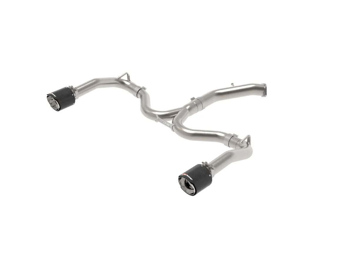 aFe Power 49-37037-C Takeda Axle-Back Stainless Exhaust System for 2020–2021 Kia Forte