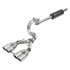 aFe Power 49-38071-P MACH Force-Xp Stainless Cat-Back Exhaust System for 2018–2025 Jeep Wrangler (Jl)