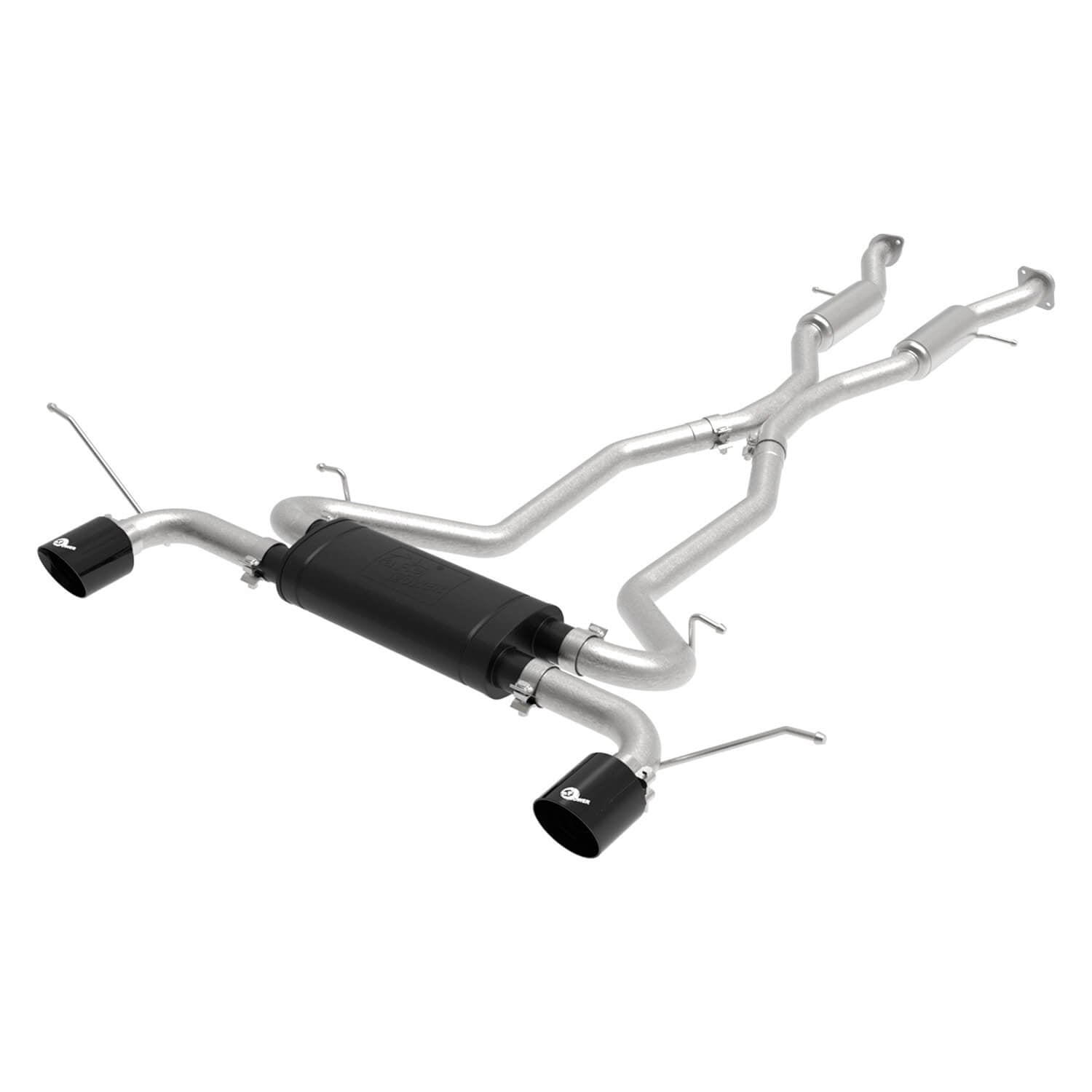 aFe Power 49-38085-B Vulcan Series Cat-Back Stainless Exhaust System