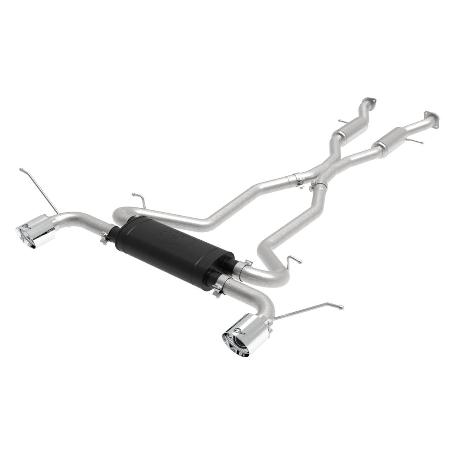 aFe Power 49-38085-P Vulcan Series Cat-Back Stainless Exhaust System
