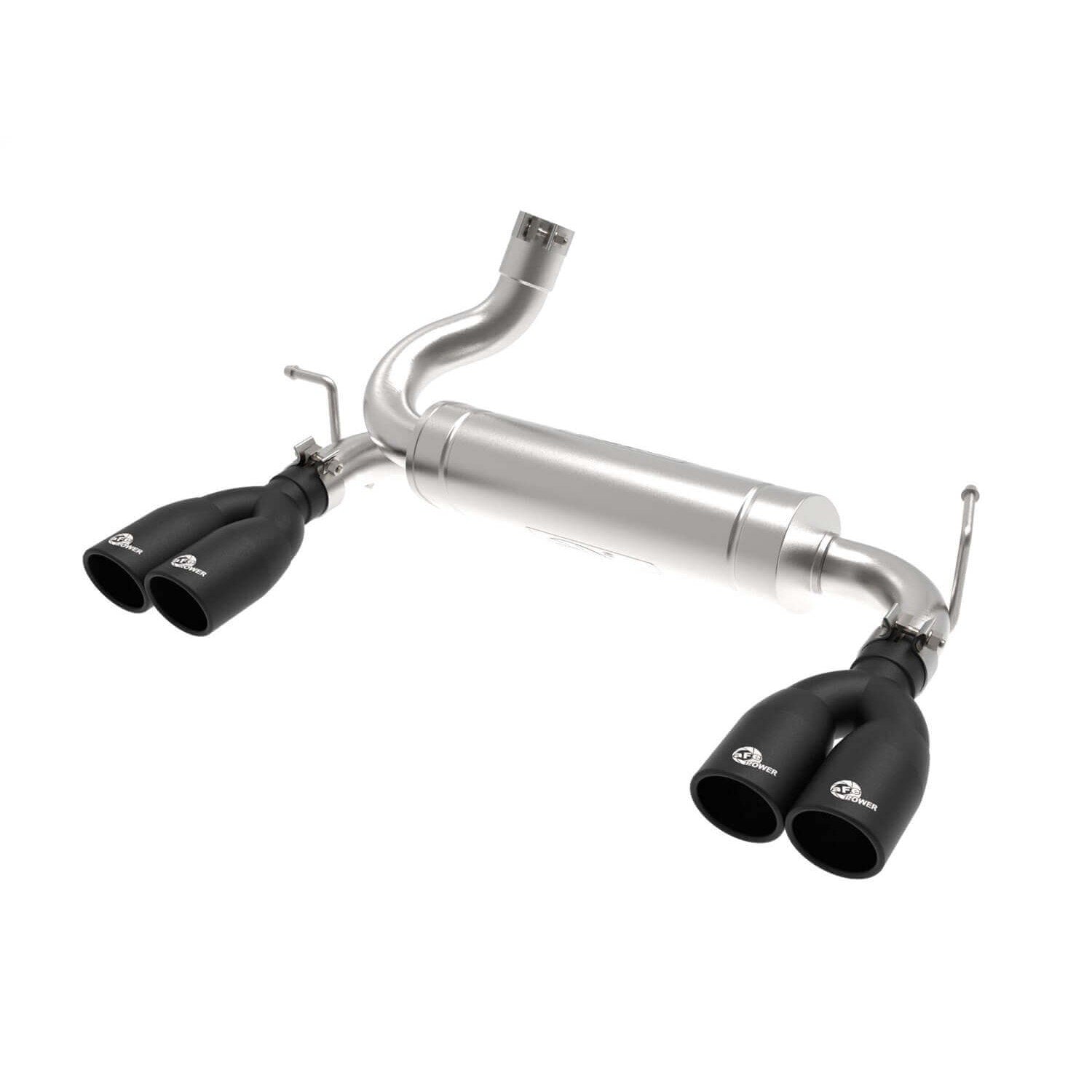 aFe Power 49-38086-B Vulcan Series Axle-Back Stainless Exhaust System