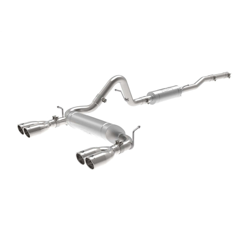 aFe Power 49-38087-P Vulcan Series Cat-Back Stainless Exhaust System