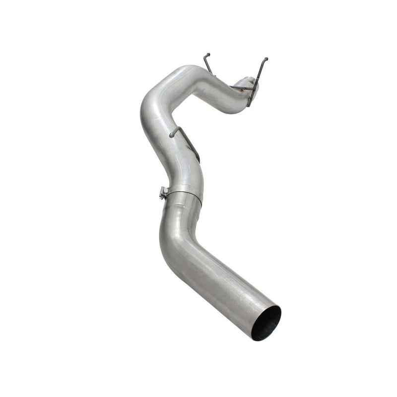 aFe Power 49-42039 MACHForce XP DPF-Back SS-409 Exhaust System - 5 in. Tubing - Incl. Tailpipe/Hangers/Clamps - w/o Muffler Or Tip