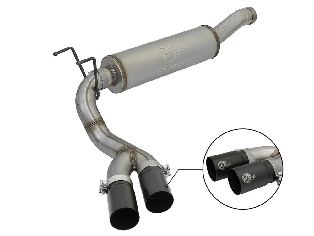 aFe Power 49-42057-B Rebel Series Cat-Back Exhaust System for 2014–2018 Dodge RAM 2500