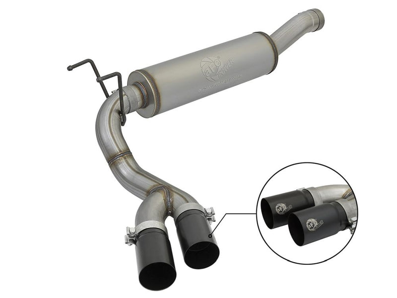 aFe Power 49-42057-B Rebel Series Cat-Back Exhaust System for 2014–2018 Dodge RAM 2500