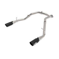 aFe Power 49-42080-B Large Bore HD DPF-Back Stainless Exhaust System