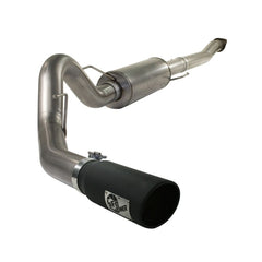 aFe Power 49-43041-B MACHForce XP Cat-Back Stainless Steel-409 Exhaust System, 4" pipe (Black tip)