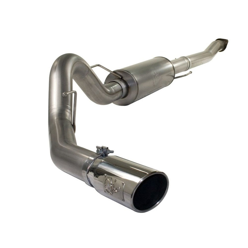 aFe Power 49-43041-P MACHForce XP Cat-Back Stainless Steel-409 Exhaust System, 4" pipe (pol tip)