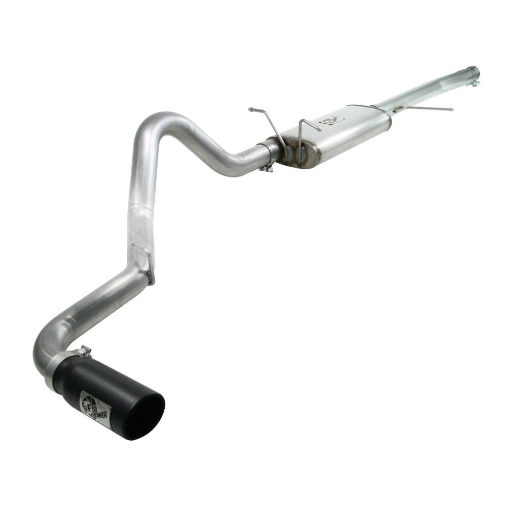 aFe Power 49-43043-B MACHForce XP Cat-Back Stainless Steel-409 Exhaust System, (Black tip)