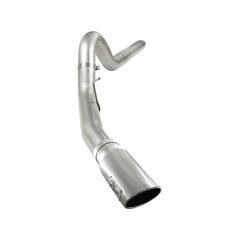 aFe Power 49-43054-P MACHForce XP DPF-Back Exhaust System - 409 Stainless Steel - 5 in. Tubing (Incl. Tailpipe/Hangers/Clamps/7 in. Polished Tip)