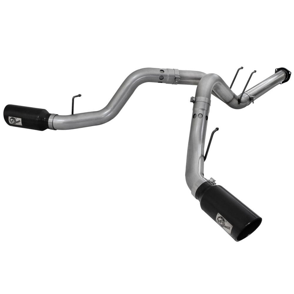 aFe Power 49-43065-B MACHForce XP Dual DPF-Back - 4 in. (Black)