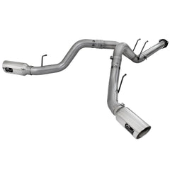 aFe Power 49-43065-P MACHForce XP Dual DPF-Back - 4 in. (Polished)