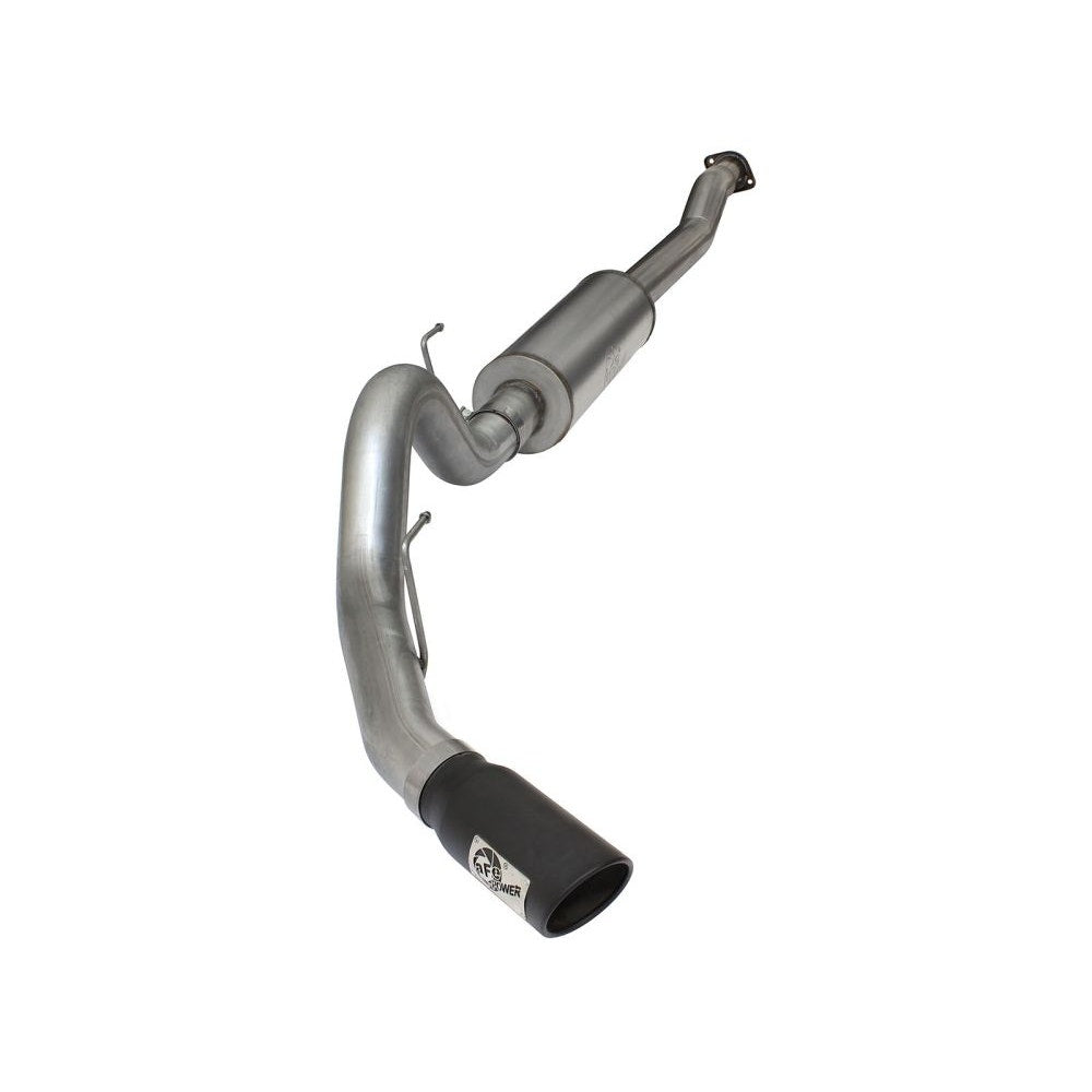 aFe Power 49-43069-B MACHForce XP Cat-Back Exhaust System - 4 in. (Black Tip)