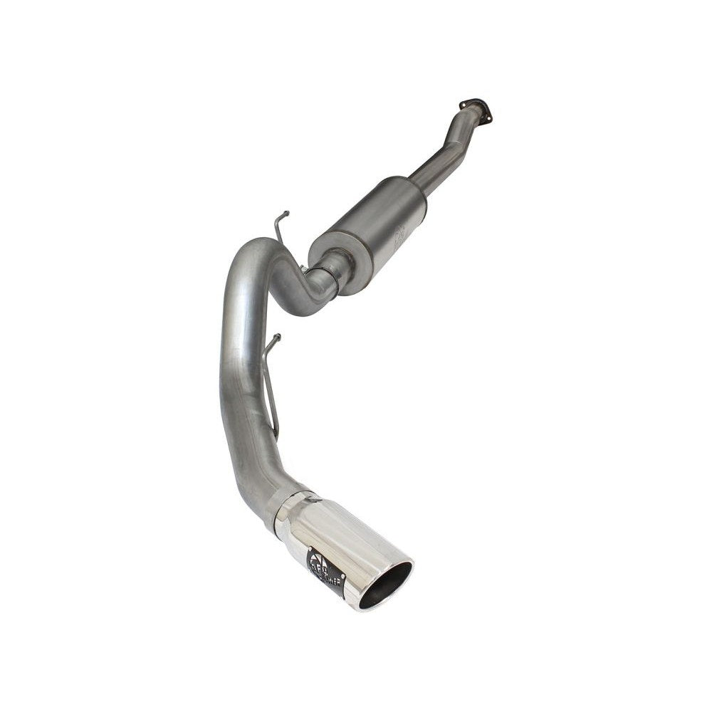 aFe Power 49-43069-P MACHForce XP Cat-Back Exhaust System - 4 in. (Polished Tip)