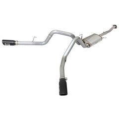 aFe Power 49-43070-B MACHForce XP Dual Cat-Back Exhaust System - 3 in. (Black Tip)