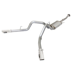 aFe Power 49-43070-P MACHForce XP Dual Cat-Back Exhaust System - 3-3.5 in. (Polished Tip)