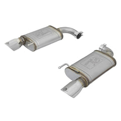 aFe Power 49-43085-P MACH Force-Xp 2-1/2 in. 409 Stainless Steel Axle-Back Dual Exhaust - (w/Polished Tip)s) - (Dual Rear Exit)