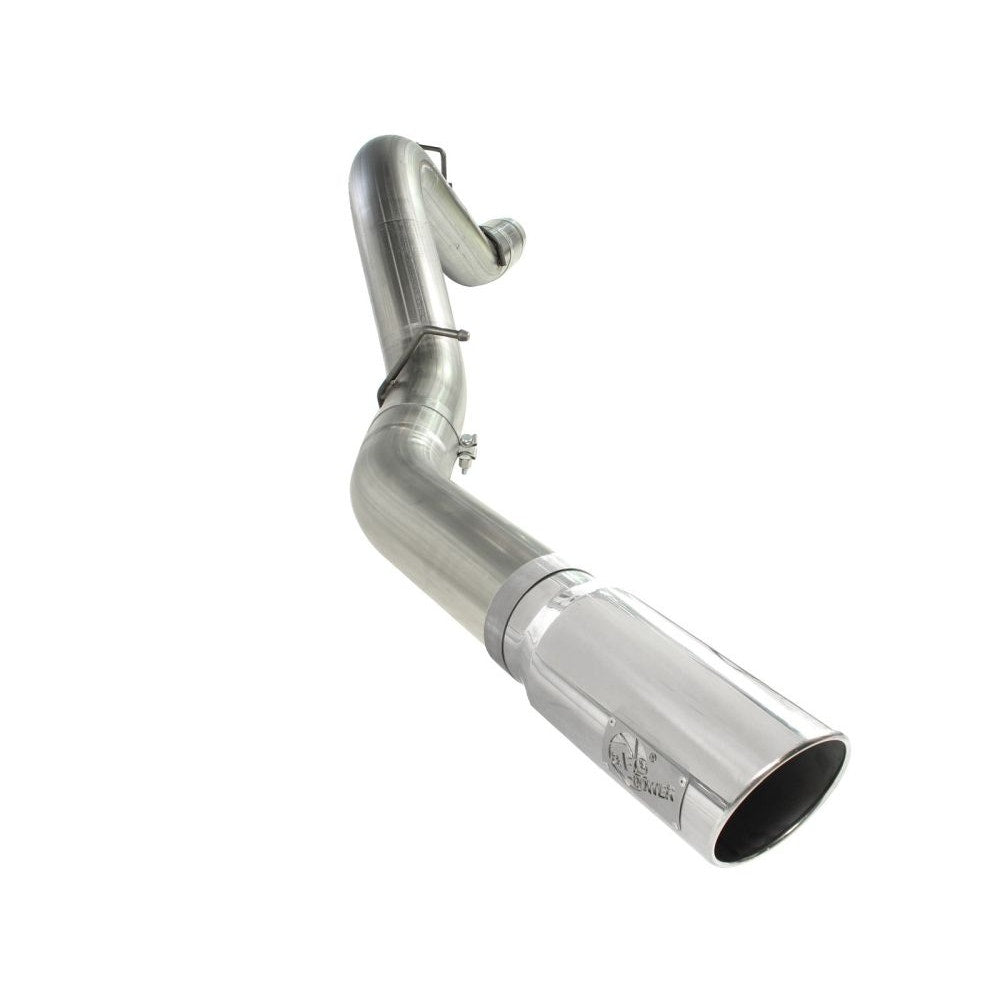 aFe Power 49-44041-P MACHForce XP DPF-Back Exhaust System - 5 in. Tubing - 409 Stainless Steel (Incl. Tailpipe/Hangers/Clamps/7 in. Polished Tip)