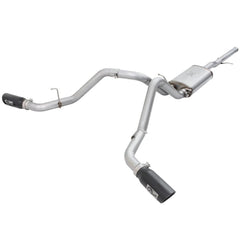 aFe Power 49-44057-B MACHForce XP Cat-Back Exhaust System - (3in. Stainless Tubing) - (Dual Rear Side Exit)