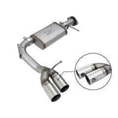 aFe Power 49-44061-P Rebel Series Cat-Back Exhaust System - (3in. Stainless Tubing) - (Single Passenger Side Exit)