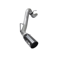 aFe Power 49-44064-B LARGE Bore HD DPF-Back Exhaust System - (3.5in. Stainless Tubing) - (Single Passenger Side Exit)