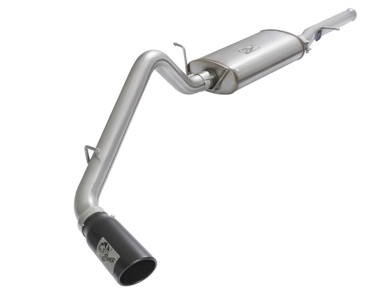 aFe Power 49-44072-B MACH Force-Xp 3 in. Stainless Steel Cat-Back Exhaust System - (w/Black Tip) - (Single Passenger Side Exit) for 2009–2018 Chevrolet Silverado 1500