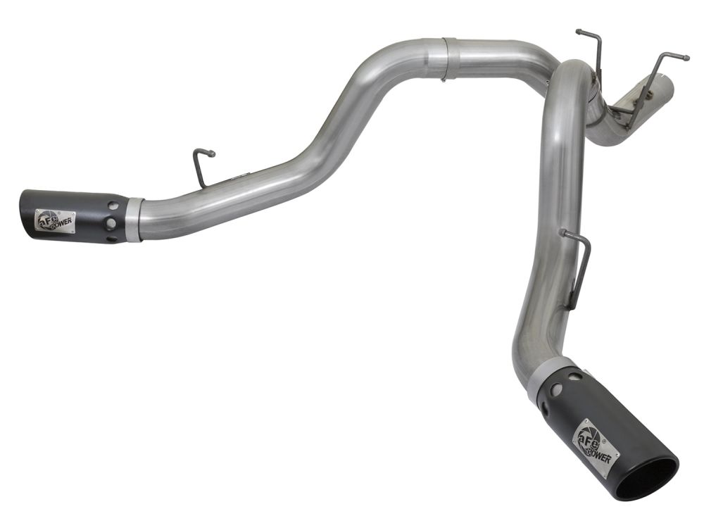 aFe Power 49-44086-B Large Bore HD DPF-Back Exhaust System for 2017–2018 Chevrolet Silverado 2500 Hd