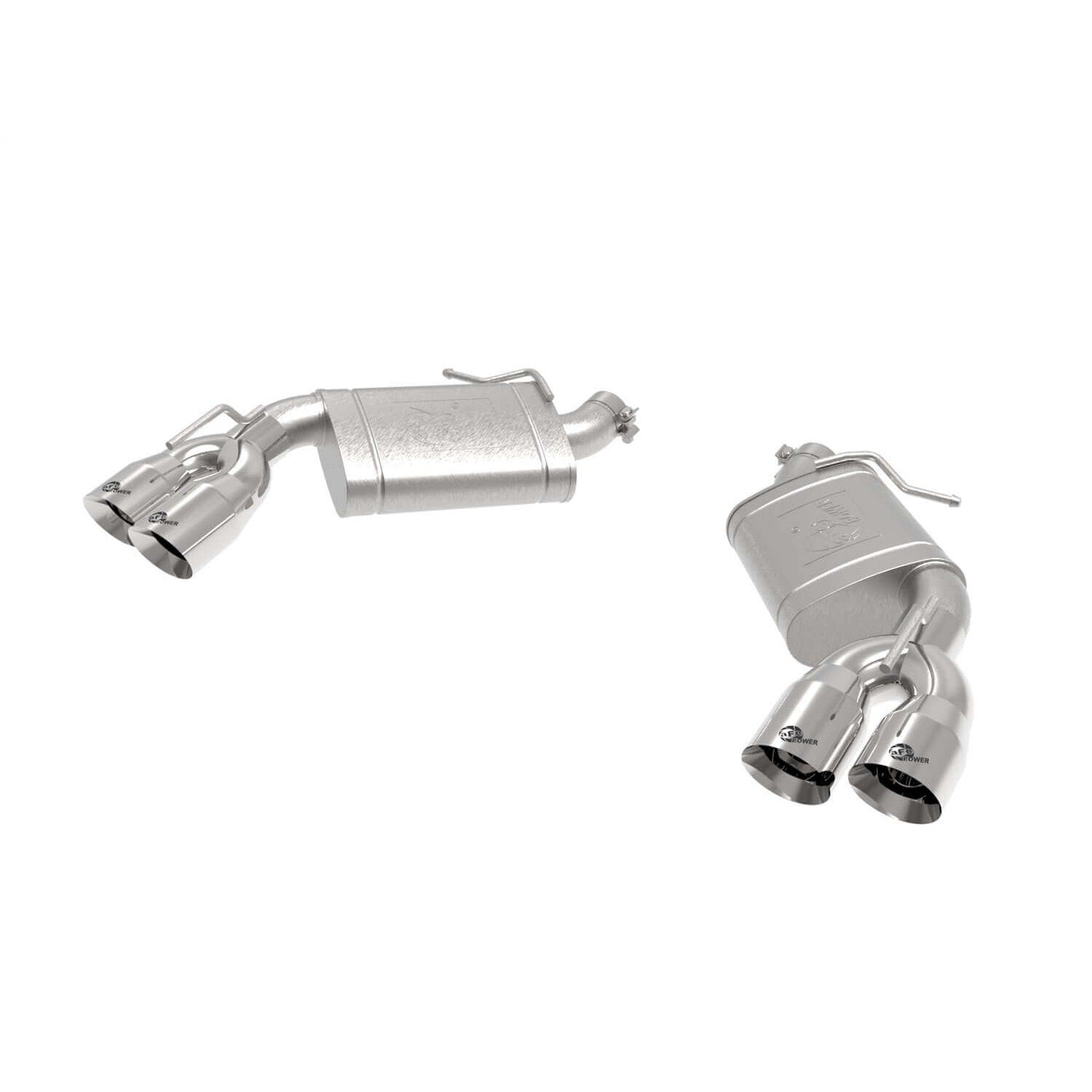 aFe Power 49-44119-P Mach Force XP Axle-Back Stainless Exhaust System