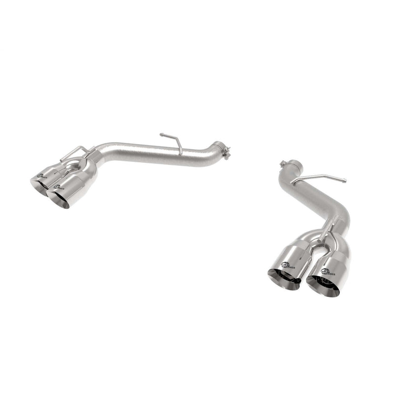aFe Power 49-44119NM-P Mach Force XP Axle-Back Stainless Exhaust System