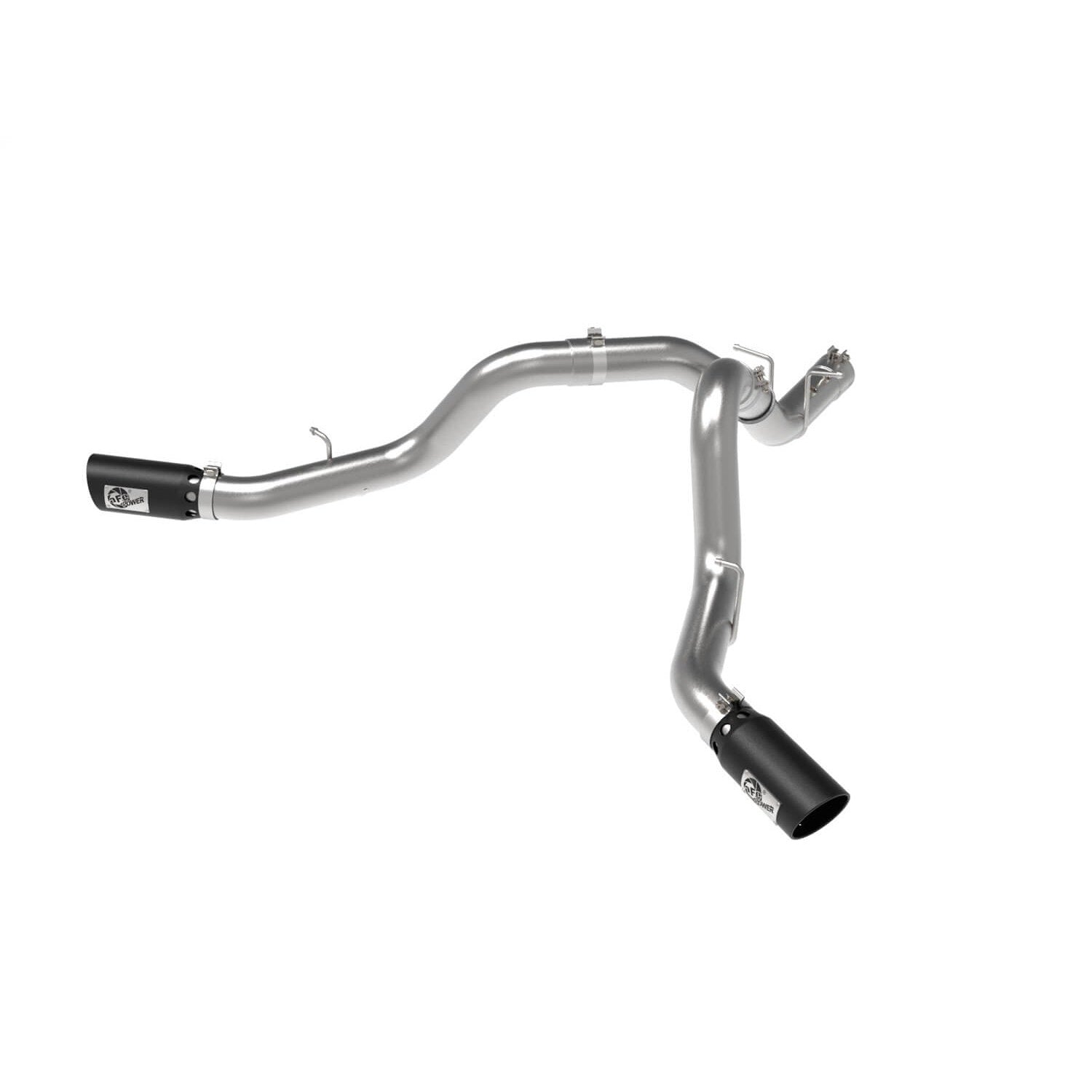 aFe Power 49-44126-B Large Bore HD DPF-Back Stainless Exhaust System