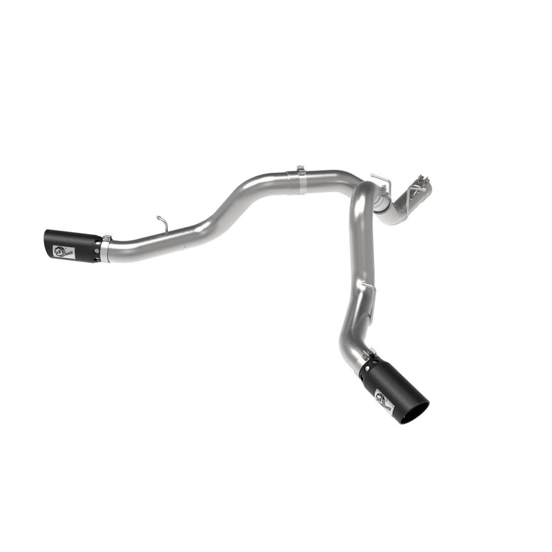 aFe Power 49-44126-B Large Bore HD DPF-Back Stainless Exhaust System