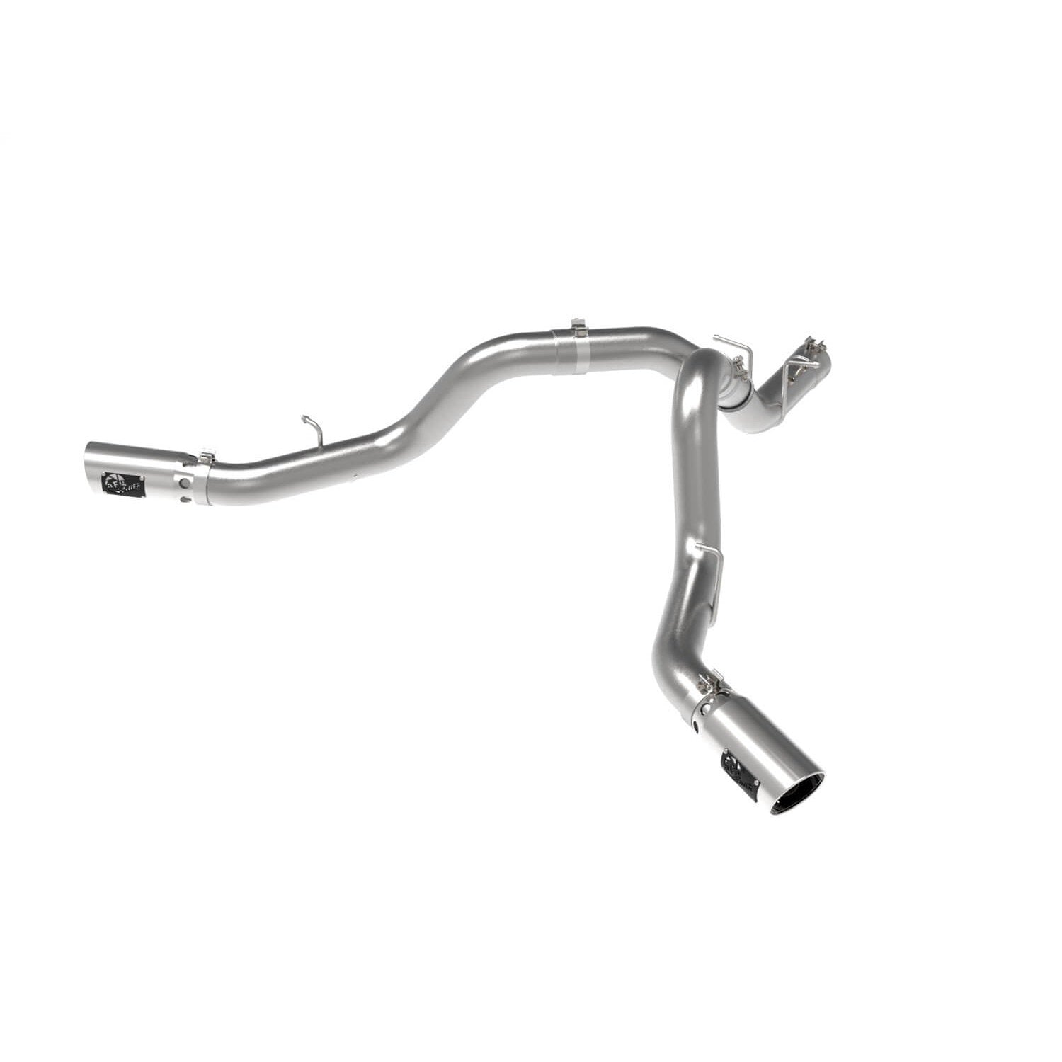 aFe Power 49-44126-P Large Bore HD DPF-Back Stainless Exhaust System