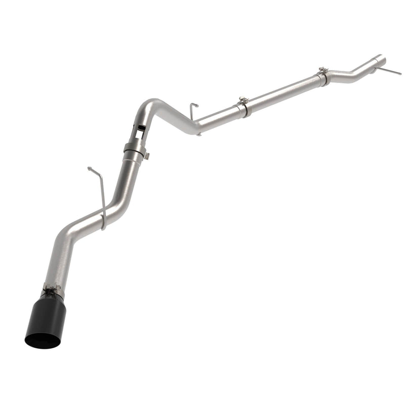 aFe Power 49-44144-B Large Bore HD DPF-Back Stainless Exhaust System