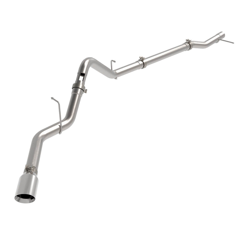 aFe Power 49-44144-P Large Bore HD DPF-Back Stainless Exhaust System
