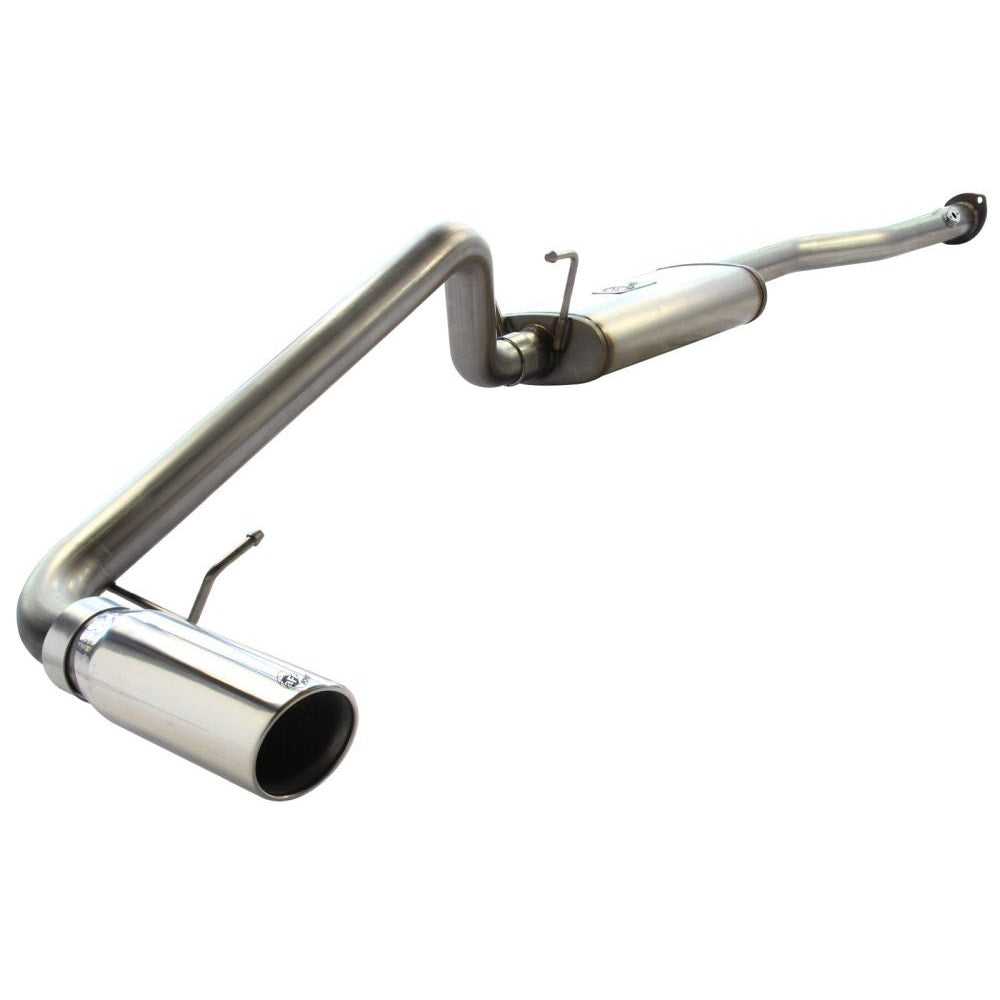 aFe Power 49-46004 MACHForce XP Cat-Back Exhaust System - 409 Stainless Steel - 2.5 in. (Incl. Clamps/Muffler/Hangers/Sectional Tubing/Hardware/304 Stainless Steel Tip)