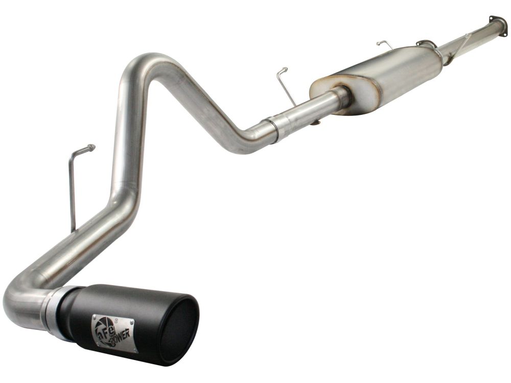 aFe Power 49-46008-B MACHForce XP- Exhaust Systems Cat-Back Stainless Steel-409 , (Black tip) for 2010–2018 Toyota Tundra