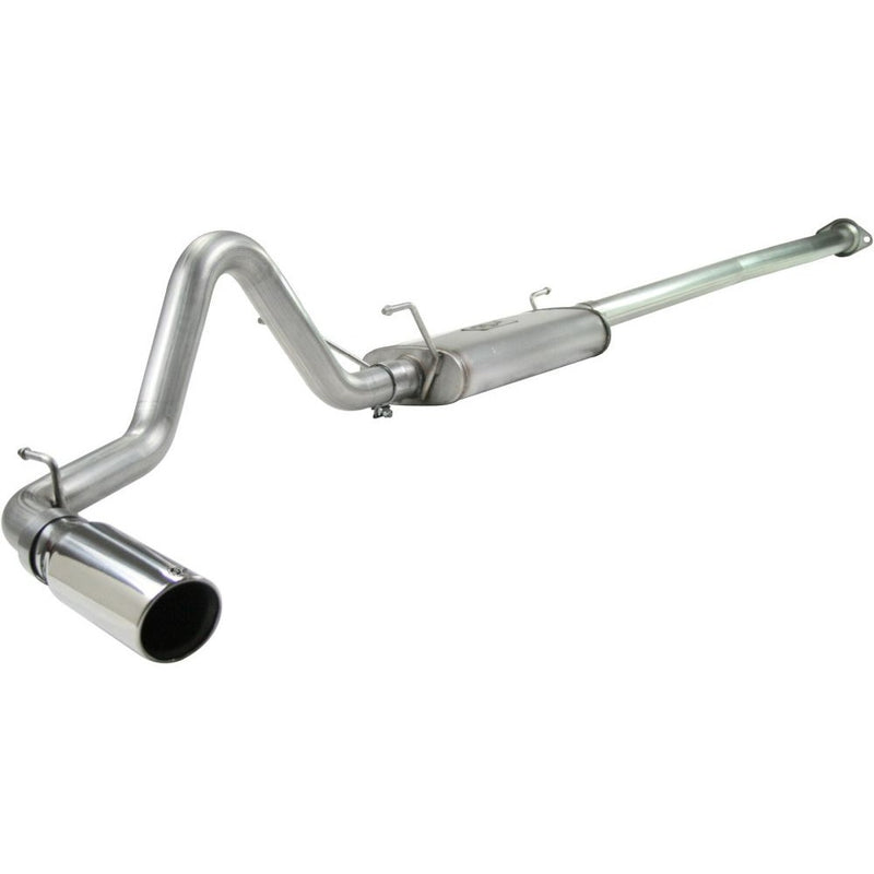 aFe Power 49-46013 MACHForce XP Cat-Back Exhaust System - Stainless Steel - Mandrel Bend - 2.5 in. (Incl. Clamps/Muffler/Sectional Tubing - /304 Stainless Steel Tip - 409)