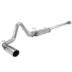 aFe Power 49-46021-P MACHForce XP Cat-Back SS-304 Exhaust System - 2.5 in. - Incl. Clamps/Free Flowing Muffler/Tubing/Hangers/Clamps - Pol 304 Stainless Steel Tip