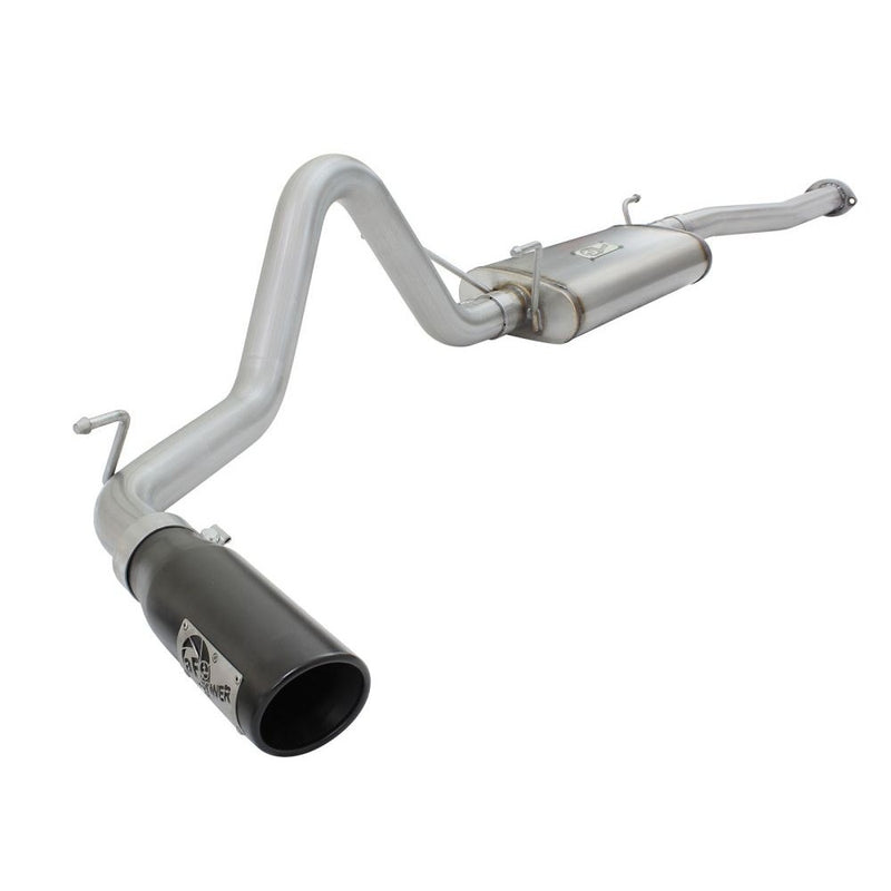 aFe Power 49-46024-B MACHForce XP Exhaust Cat-Back System - 2.5 in. (Stainless Steel Black Tip)