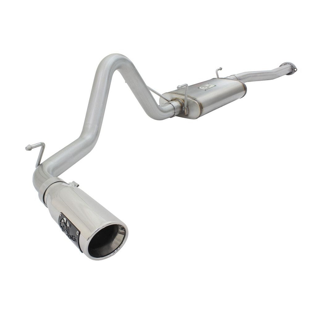 aFe Power 49-46024-P MACHForce XP SS Exhaust System - 2.5 in. (Stainless Steel Polished Tip)
