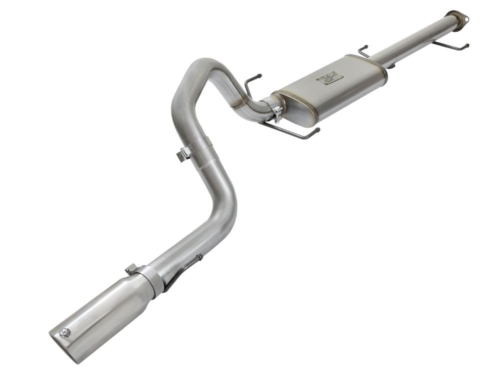 aFe Power 49-46028-P MACH Force-Xp 3 in. Stainless Cat-Back Exhaust System - (w/ Polished Tip) - (Single Passenger Side Rear Exit) for 2007–2014 Toyota Fj Cruiser