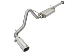 aFe Power 49-46031-P MACH Force-Xp 2-1/2 in. 409 Stainless Steel Cat-Back Exhaust System - (w/Polished Tip) - (Single Passenger Side Rear Exit) for 2005–2012 Toyota Tacoma