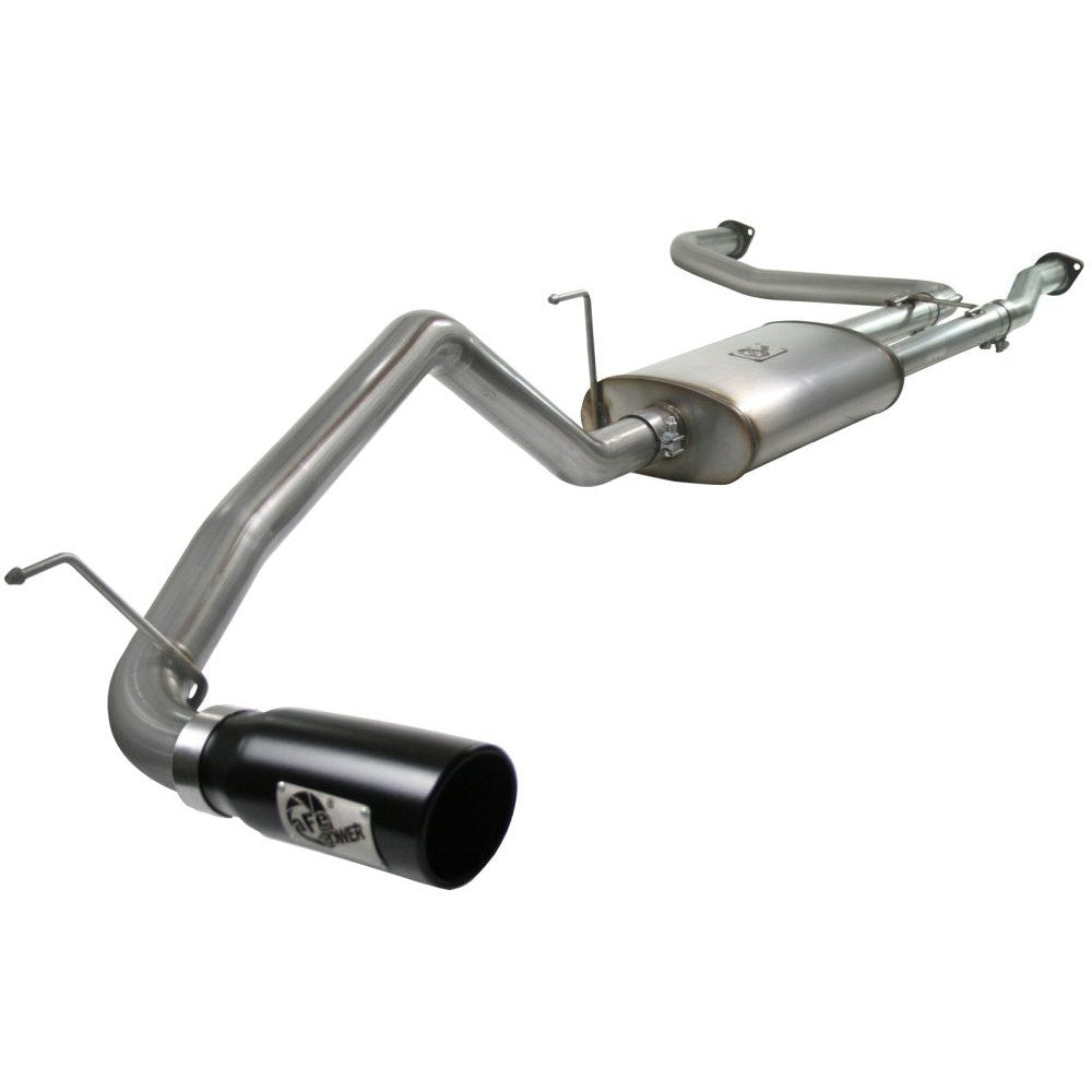 aFe Power 49-46102-B MACHForce XP Cat-Back Stainless Steel-409 Exhaust System, (Black tip)