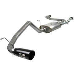 aFe Power 49-46102-B MACHForce XP Cat-Back Stainless Steel-409 Exhaust System, (Black tip)